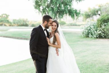 lake wedding - ashley grace bridal