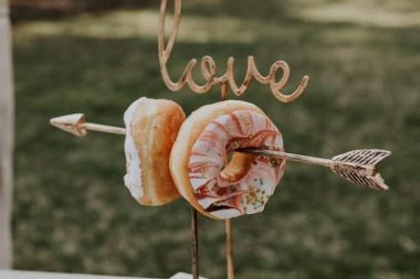 wedding doughnuts- ashley grace bridal