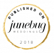 Real Wedding on JuneBug - Ashley Grace Bridal