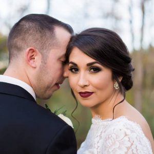bella rose bride and groom
