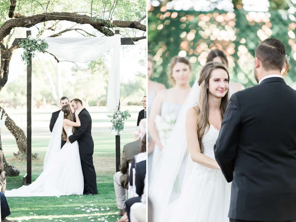 tucson country club outdoor ceremony
