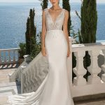 Justin Alexander Fit N Flare Gown