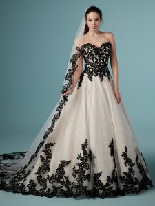 Tristyn Sweetheart Lace Ball Gown