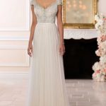 Stella York French Tulle Beaded Gown