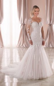 Stella York 6852 Ashley Grace Long Sleeve Wedding Dress