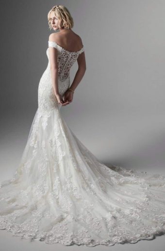 off-shoulder-lace-wedding-dress-