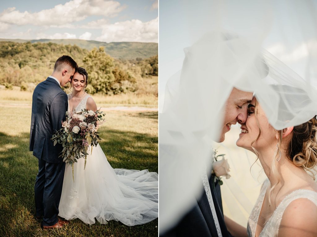beautiful wedding veil photos