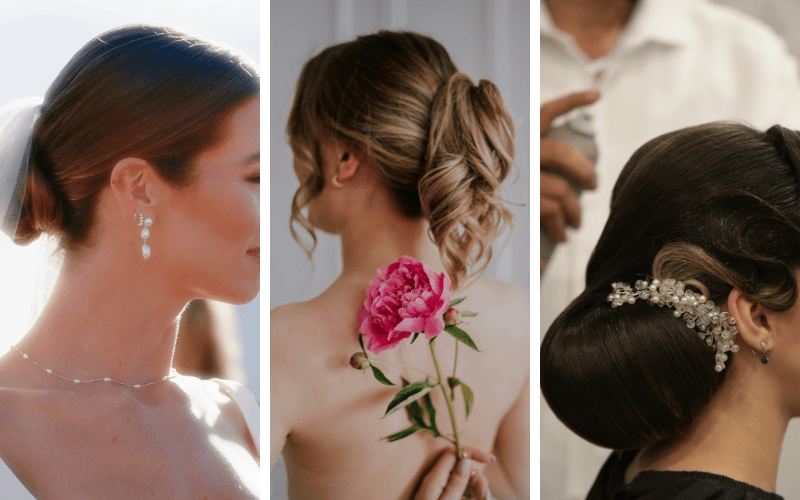 different bridal hairstyles