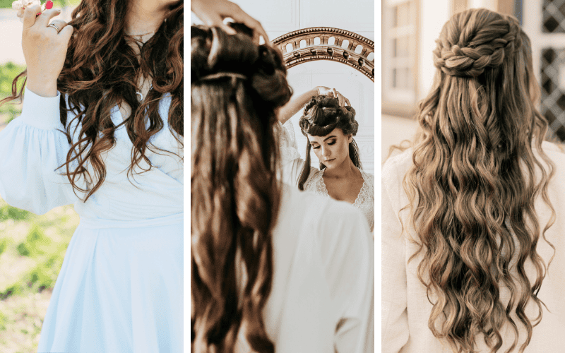 different bridal hairstyles