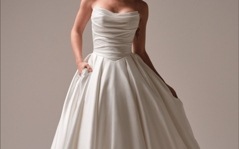 match your wedding dress with your venue at ashley grace bridal - classic ballroom