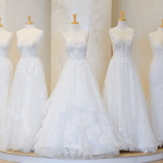 wedding dress fabric guide at ashley grace bridal
