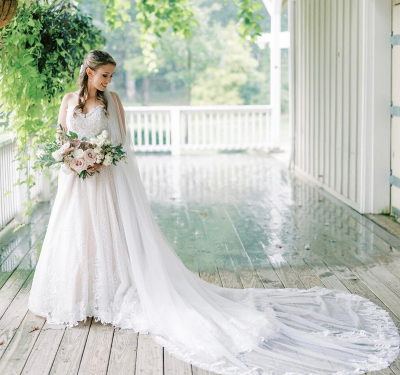 royal veil length