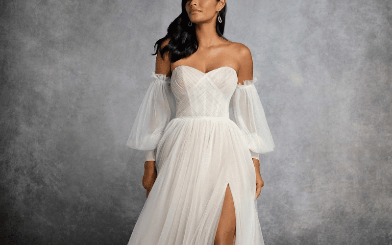 detachable wedding dress