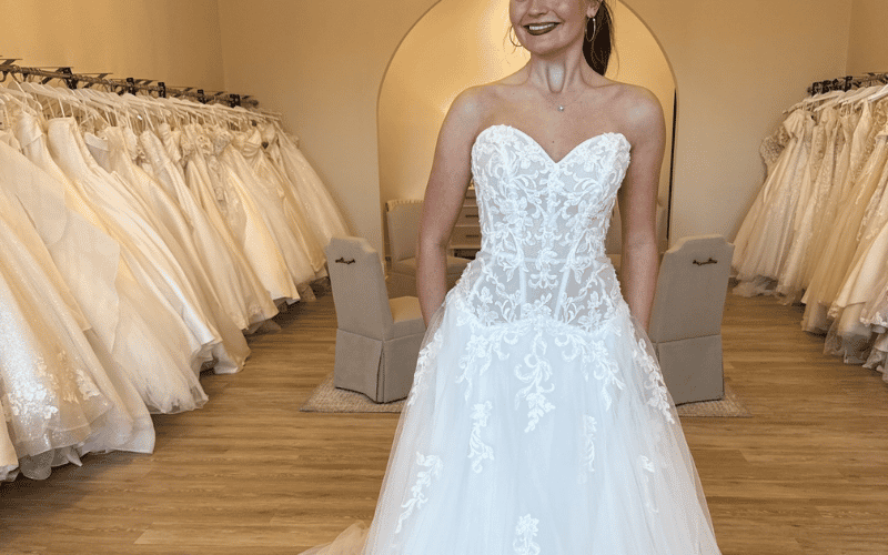 romantic bride