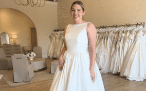 What your wedding dress says about you